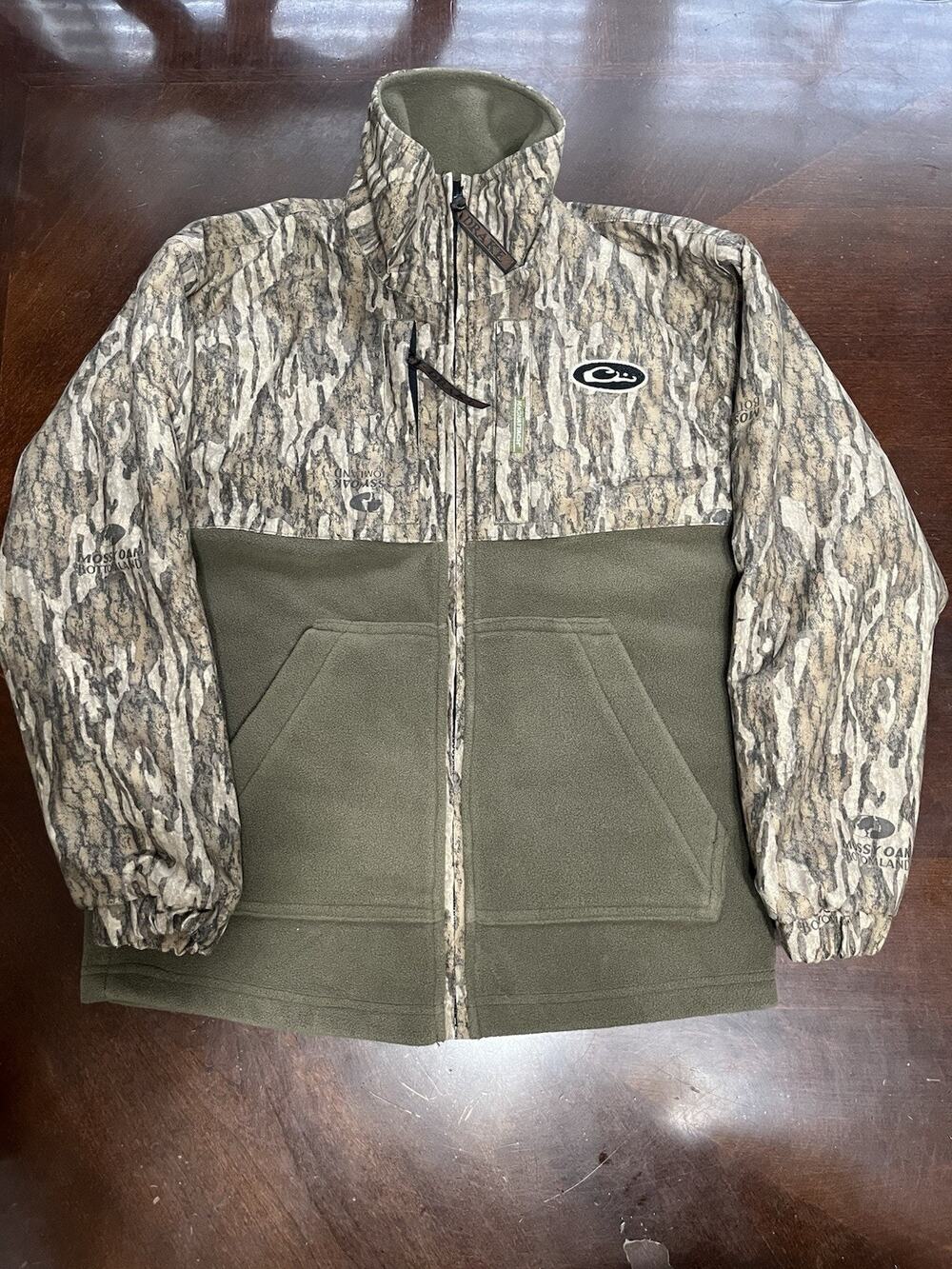 Drake Waterfowl MST Youth Eqwader Fleece Full Zip Jacket DW3040 Mossy Oak